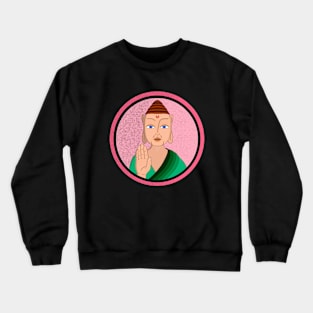 Tibetan Buddha Crewneck Sweatshirt